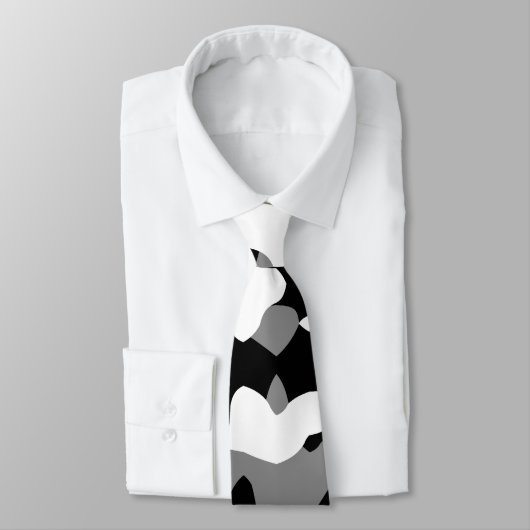 New Wave Camouflage Camouflage Krawatte (Gebunden)