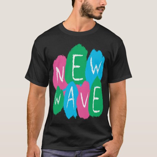 New Wave Graffiti Paint T-Shirt (Vorderseite)