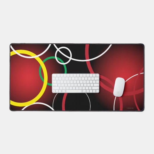 New Wave Rock Desk Mat Schreibtischunterlage (Tastatur & Maus)