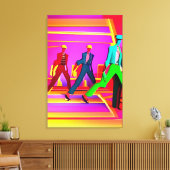 New Wave Trucking Leinwanddruck (Insitu (Wohnzimmer))