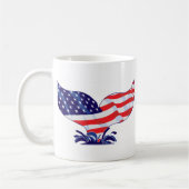 New-Whale-Schwanz-[konvertiert] Kaffeetasse (Links)