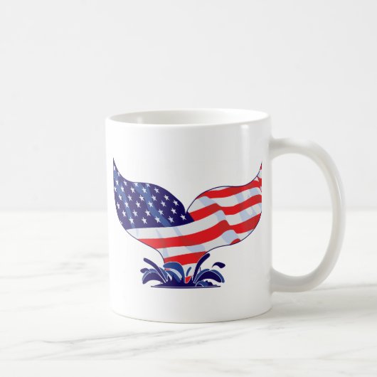 New-Whale-Schwanz-[konvertiert] Kaffeetasse (Rechts)