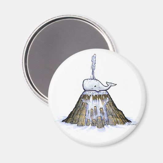 New Whalom Fotain Magnet (Vorderseite/Rückseite)