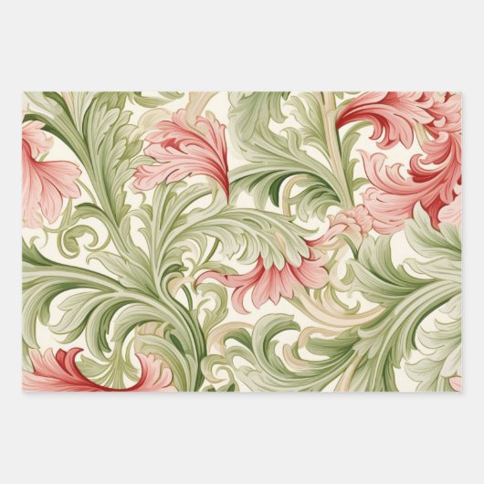 New William Morris Geschenkpapier Set (Vorderseite 3)