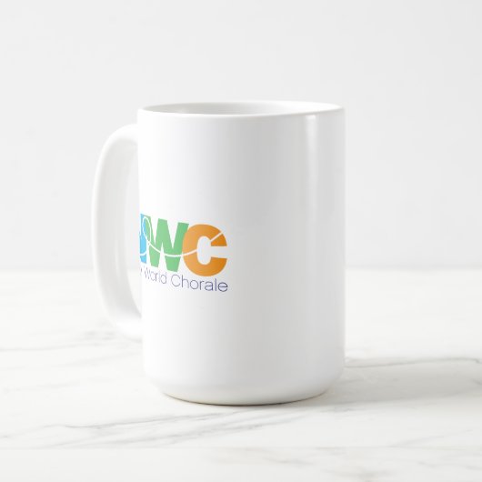 New World Chorale Tasse (Vorderseite Links)
