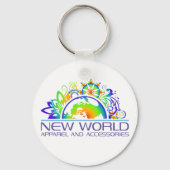 New World Logo Schlüsselanhänger (Vorderseite)
