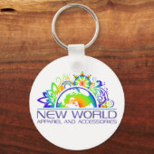 New World Logo Schlüsselanhänger (Vorderseite)