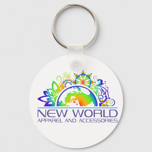 New World Logo Schlüsselanhänger (Vorderseite)