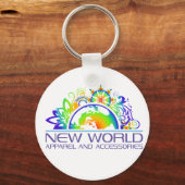 New World Logo Schlüsselanhänger (Vorderseite)