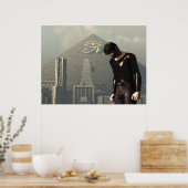 New World Order Cityscape Poster (Küche)