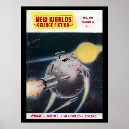 New Worlds 059 (1957-05.Nova)_Pulp Art Poster (Vorne)