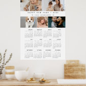 New Year 12 Month Custom Photos 2026 Calendar Poster (Küche)