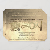 New Year 2021 Invitation Feiertagskarte (Vorne/Hinten)