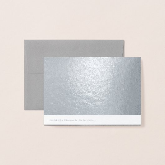 New Year 2021 Luxury GC Folienkarte (Rückseite mit Umschlag)