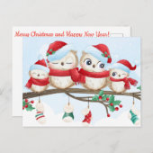 New Year 2022 Postcard Postkarte (Vorne/Hinten)