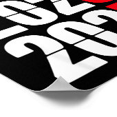 New Year 2026 67 Meme Six Seven Gen Alpha Slang  Poster (Ecke)