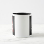 New Year 2026 – Black & White Mug with Red Accent  Tasse (Zentrum)