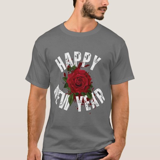 New Year 2026 Celebration T-Shirt (Vorderseite)