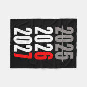 New Year 2026 Funny 67 New Year's Eve Party Fleecedecke (Vorderseite (Horizontal))