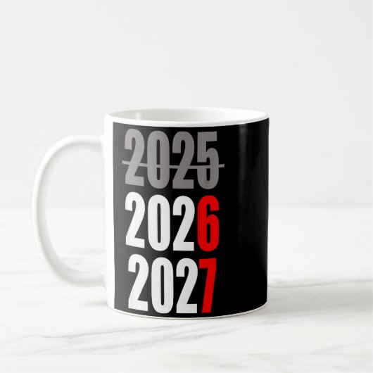 New Year 2026 Funny 67 New Year's Eve Party Kaffeetasse (Links)