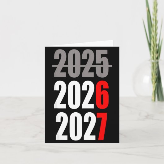 New Year 2026 Funny 67 New Year's Eve Party Karte (Vorderseite)