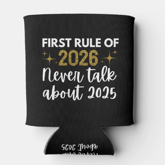 "New Year 2026 Funny Dosenkühler (Rückseite)