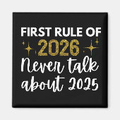 New year 2026 Funny  Magnet (Vorne)