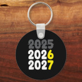 New Year 2026 Funny Six Seven 67 Meme Gen Alpha Sl Schlüsselanhänger (Vorderseite)