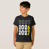 New Year 2026 Funny Six Seven 67 Meme Gen Alpha Sl T-Shirt (Vorne ganz)