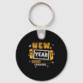 New Year 2026 Loading Video Gamers New Years Eve P Schlüsselanhänger (Vorderseite)