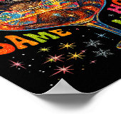 New Year 2026 Same Hot Mess Funny Raccoon Gift  Poster (Ecke)