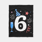 New Year 2026 Shirts 67 Meme Fleecedecke (Vorderseite)