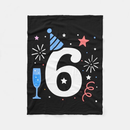 New Year 2026 Shirts 67 Meme Fleecedecke (Vorderseite)