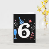 New Year 2026 Shirts 67 Meme Karte (Gelbe Blume)