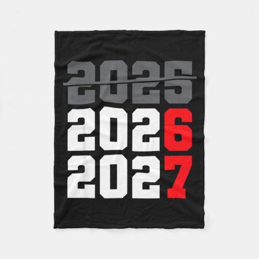 New Year 2026 Shirts 67 Six Seven Meme Gen Alpha S Fleecedecke (Vorderseite)