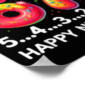 New Year 67 Candy Countdown Funny Happy New Year 2 Poster (Ecke)