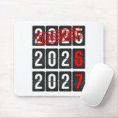 New Year 67 Six Seven Countdown New Year 2026 2027 Mousepad (Mit Mouse)