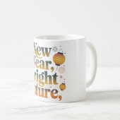New Year Bright Future Festive Coffee Mug Kaffeetasse (VorderseiteRechts)