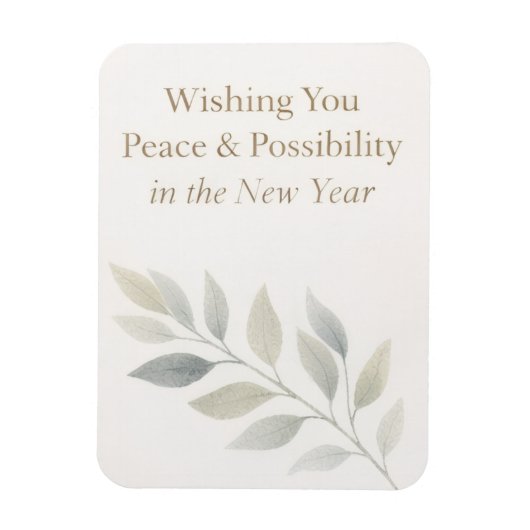 New year calendar  magnet (Vertikal)