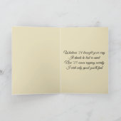 New Year Card 2025 Fountain Pen Karte (Innenseite)