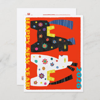 New year card for the year of horse (Nengajo) ノート Mitteilungskarte