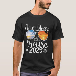 New Year Cruise 2025 NYE Party Celebration Women G T-Shirt