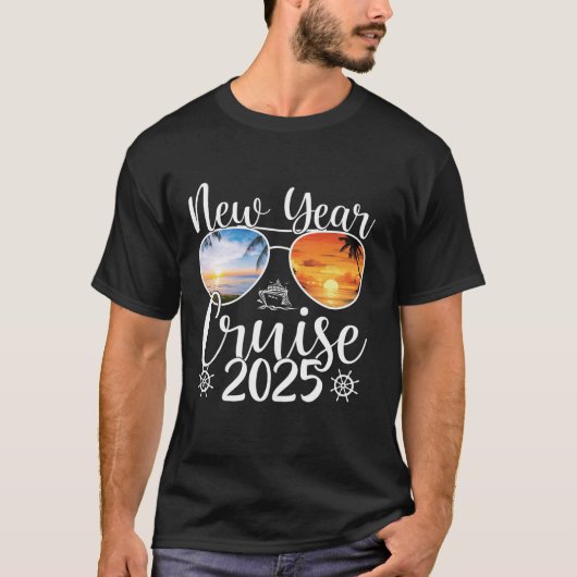 New Year Cruise 2025 NYE Party Celebration Women G T-Shirt (Vorderseite)