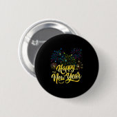 New Year Eve Party Supplies Nye 2026 Happy New Yea Button (Vorne & Hinten)