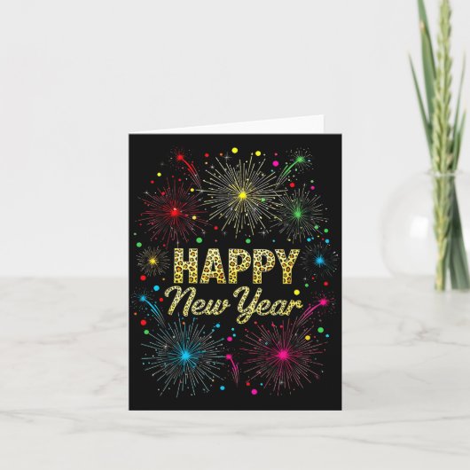 New Year Eve Party Supplies Nye 2026 Happy New Yea Karte (Vorderseite)