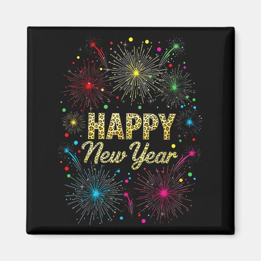 New Year Eve Party Supplies Nye 2026 Happy New Yea Magnet (Vorne)