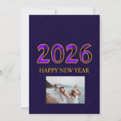 New year feiertagskarte (Vorderseite)