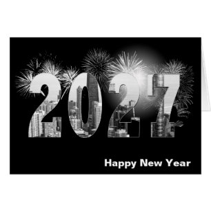 New Year Fireworks in Chicago City 2026