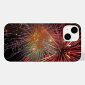 New Year Fireworks Sparkles  Case-Mate iPhone Hülle (Rückseite (Horizontal))