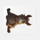 New year horse 2026 fleecedecke (Vorderseite (Horizontal))